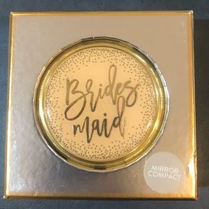 Bridesmaid compact mirror